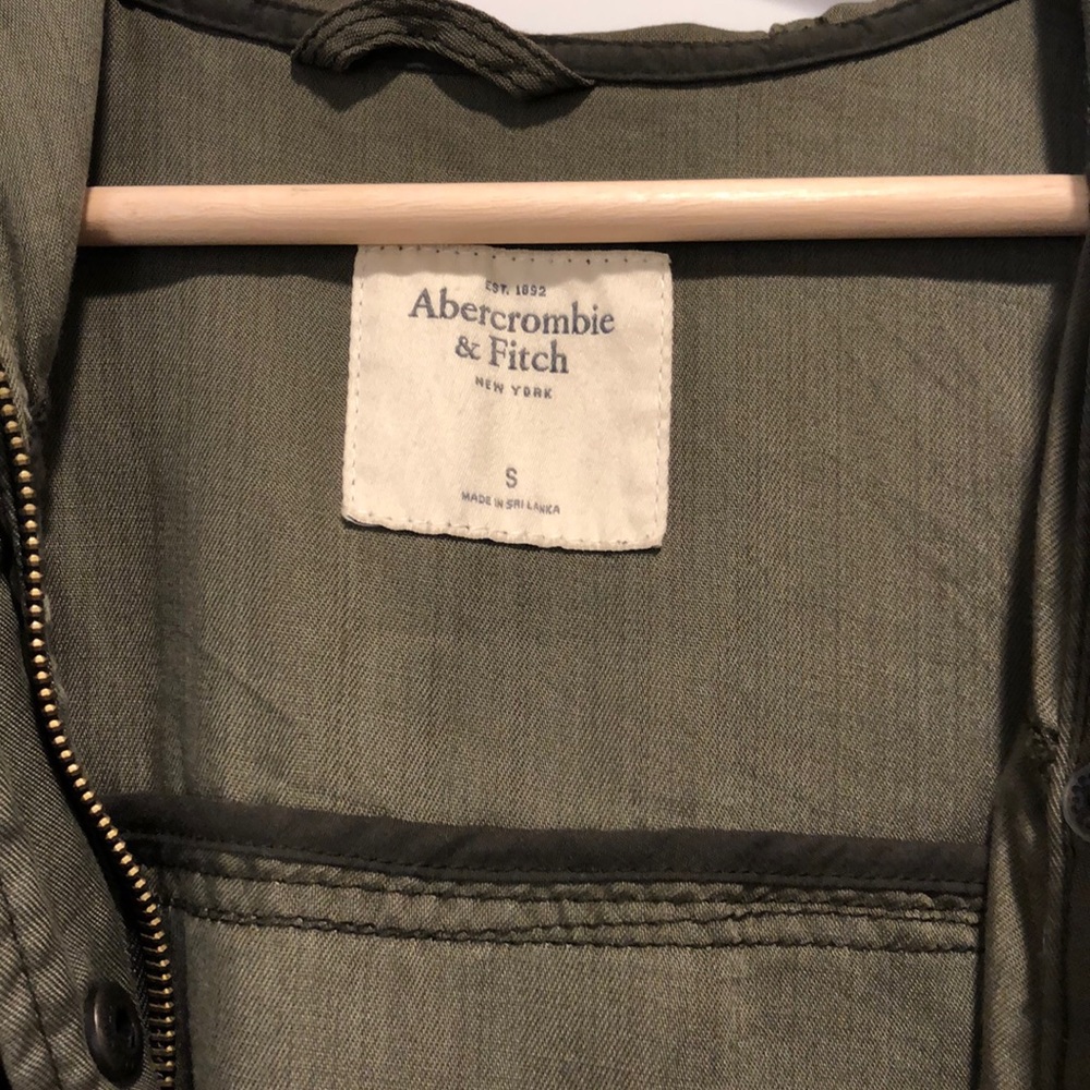 Abercrombie Lightweight army parka jacket - Picture 2 of 3